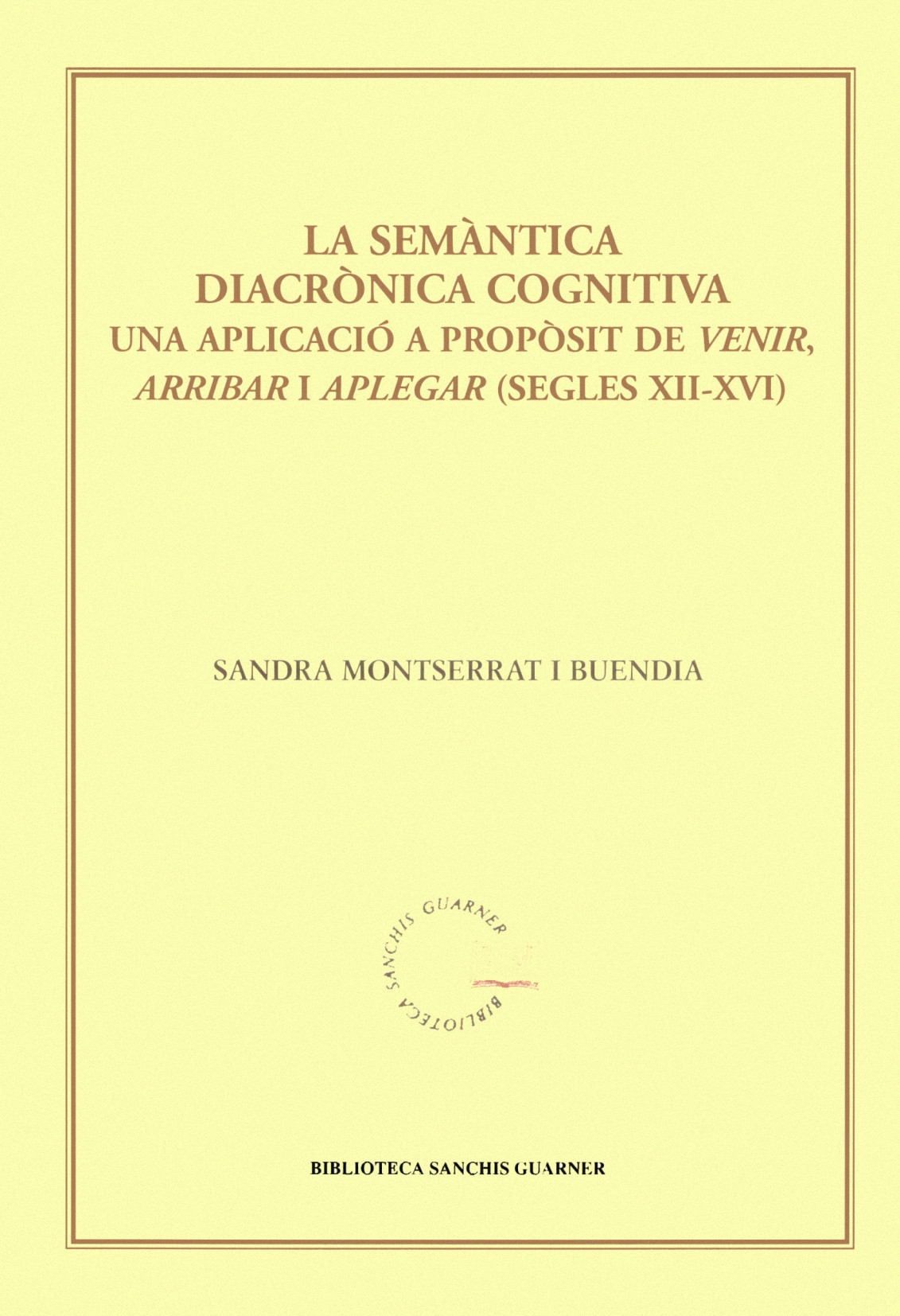 Sandra Montserrat i Buendia