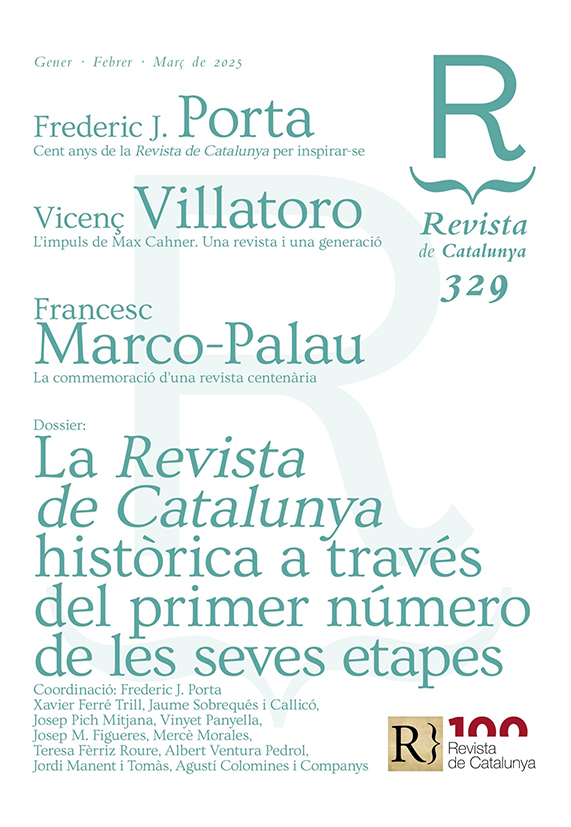 Revista de Catalunya. 329
