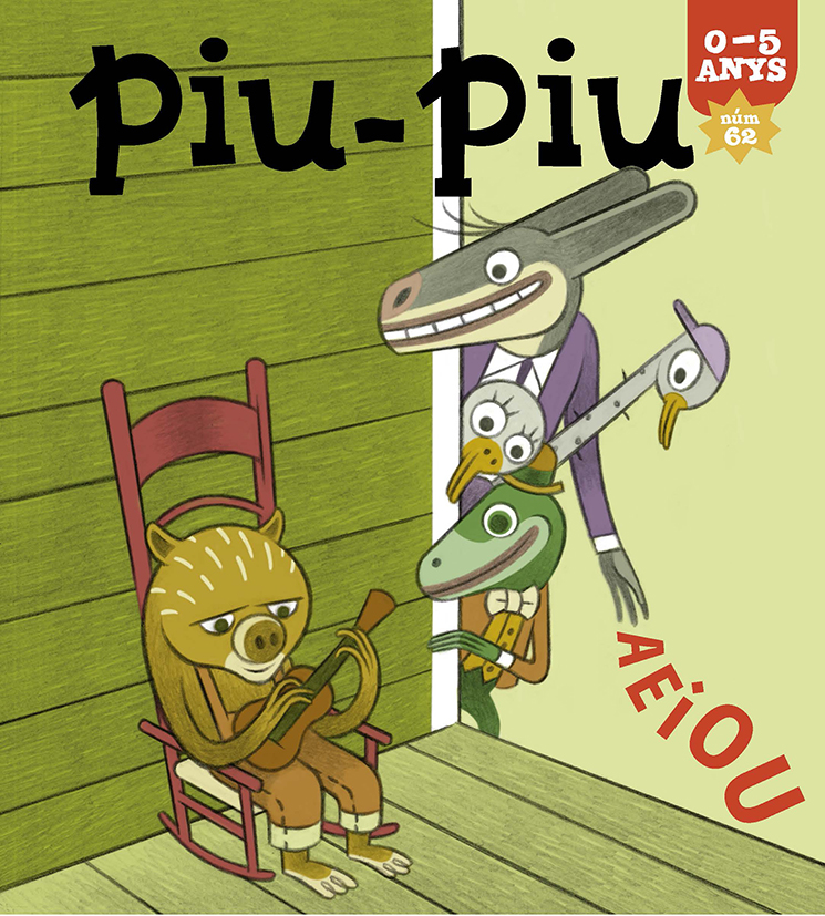 Piu-piu 62. A, e, i, o, u